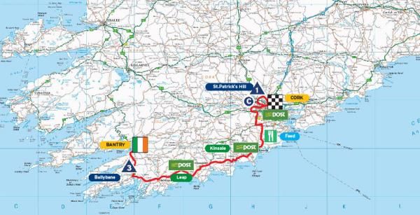 Stage 2 - Blantry - Cork, 185km