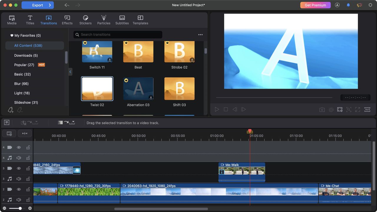 Using CyberLink PowerDirector 365 to edit a video for our review