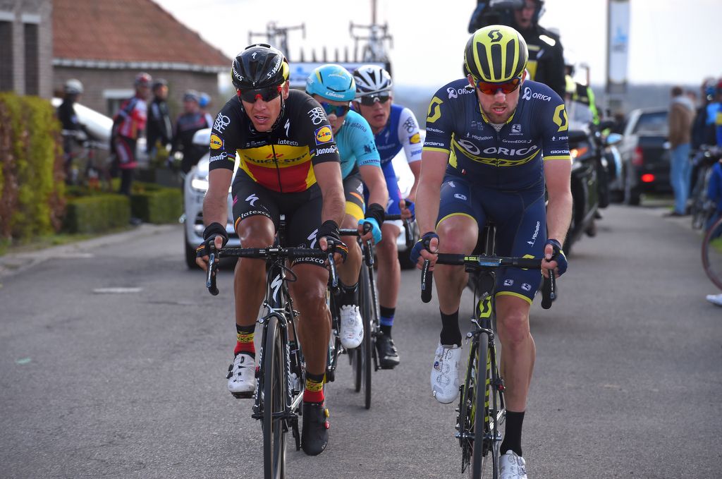 Luke Durbridge (Orica-Scott) in the winning move