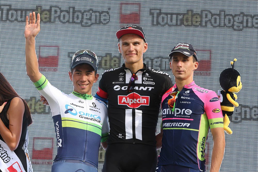 Marcel Kittel wins stage one of the 2015 Tour of Poland
