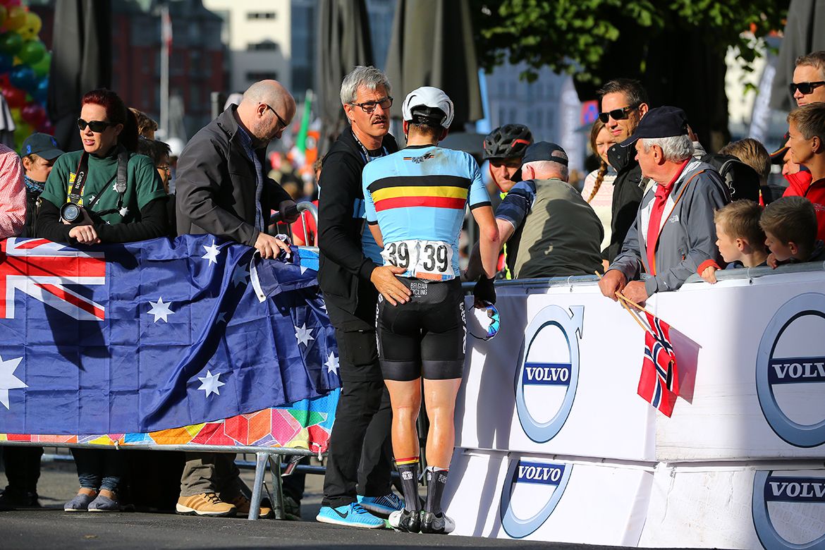 Remco Evenepoel (Belgium) was a faller.