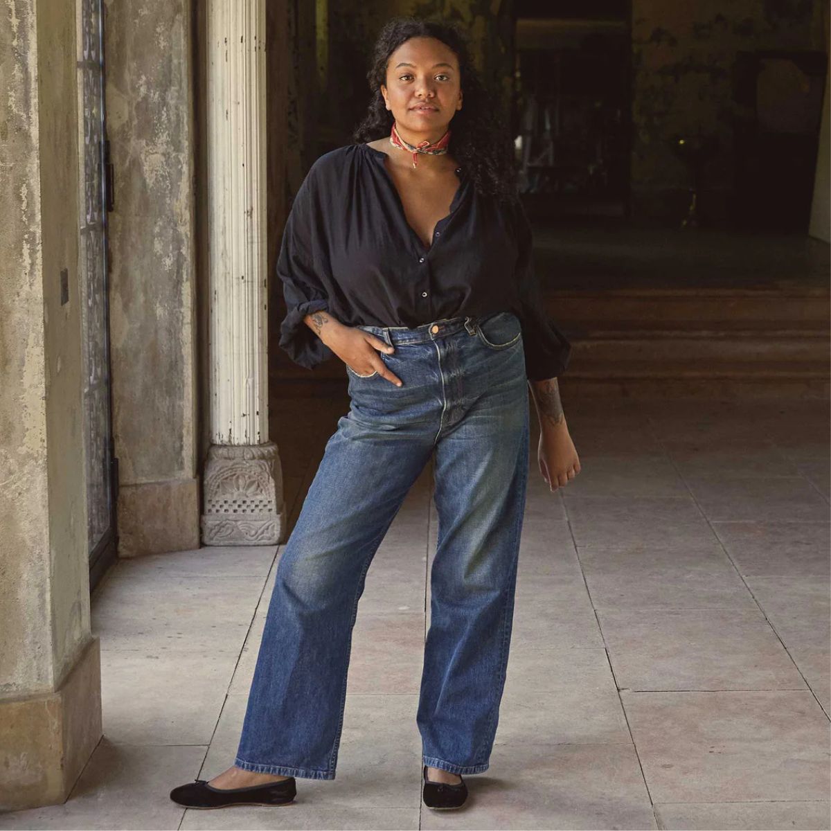 D&oscirc;n, The Jane Blouse