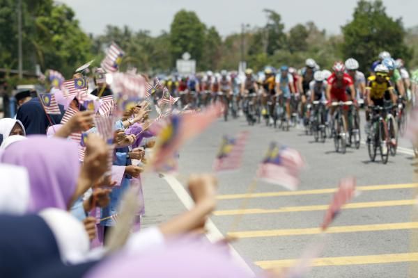 The Tour de Langkawi gets a cheer