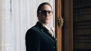 Daniel Brühl as Karl Lagerfeld in Becoming Karl Lagerfeld