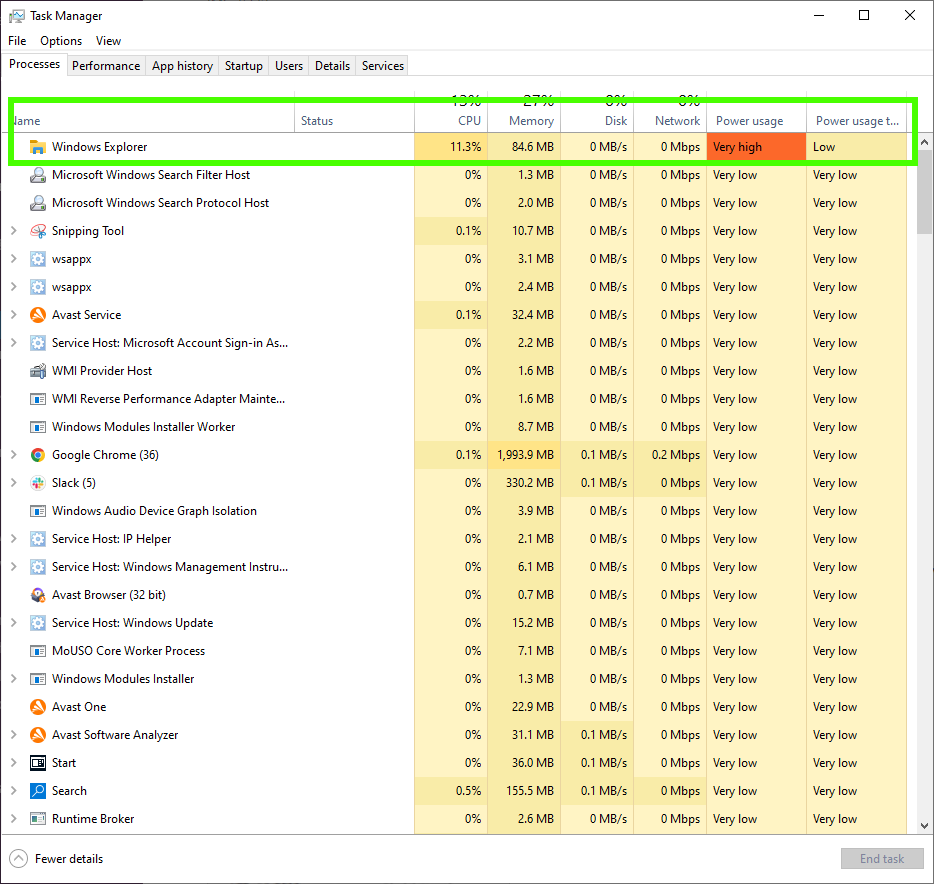 Sobrecalentamiento de Windows 10