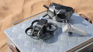 Leak shows DJI FPV Goggles for rumored Avata CineWhoop drone