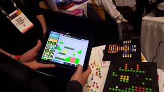 Bloxels let users build their own video games, using colored blocks and a tablet app.