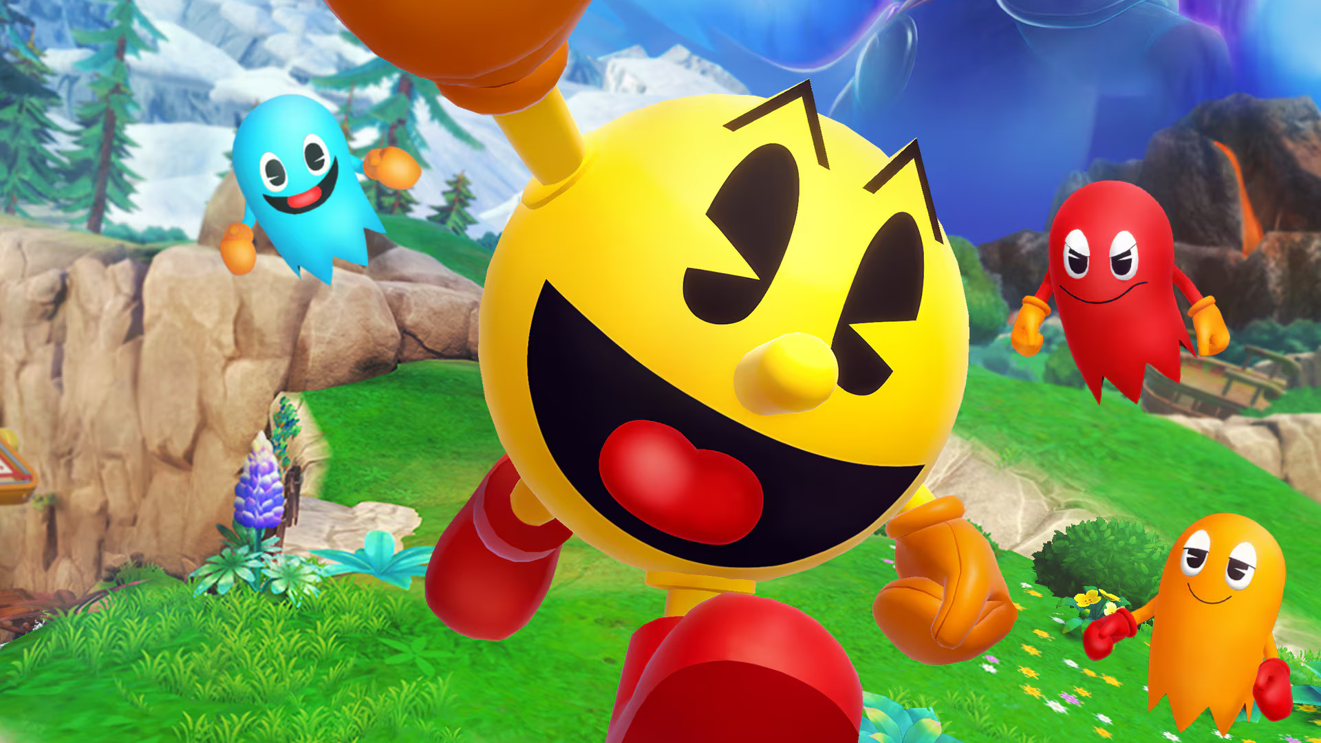 A screenshot of the upcoming PS5 game, Pac-Man World 2 Re-Pac.