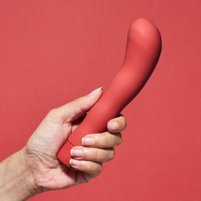 A product shot of a Smile Makers sex toy, used to explain what is a dildo