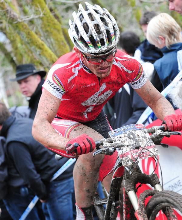 Burry Stander (Specialized) seemed to be having a slightly off day.