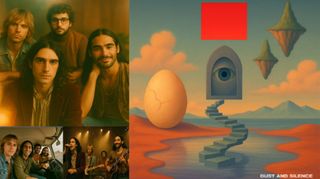 Compilation of AI generated images of Velvet Sundown