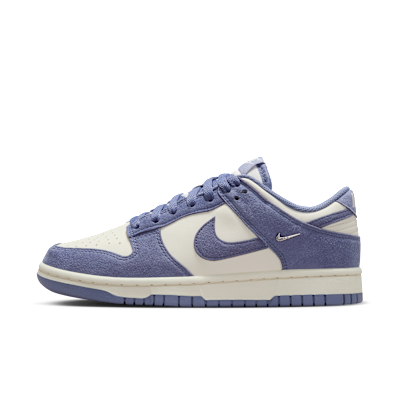 Nike Dunk Low Women's Shoes - Sail/metallic Silver/world Indigo - Size 5