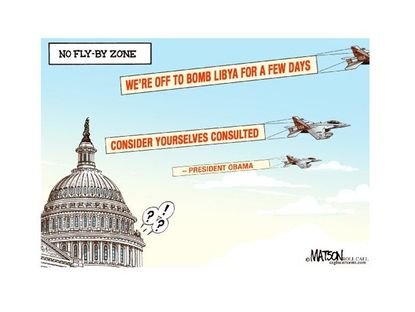 Obama's fly-by consultation
