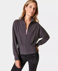 Super Soft Zip Up Bomber: was $148, now $74