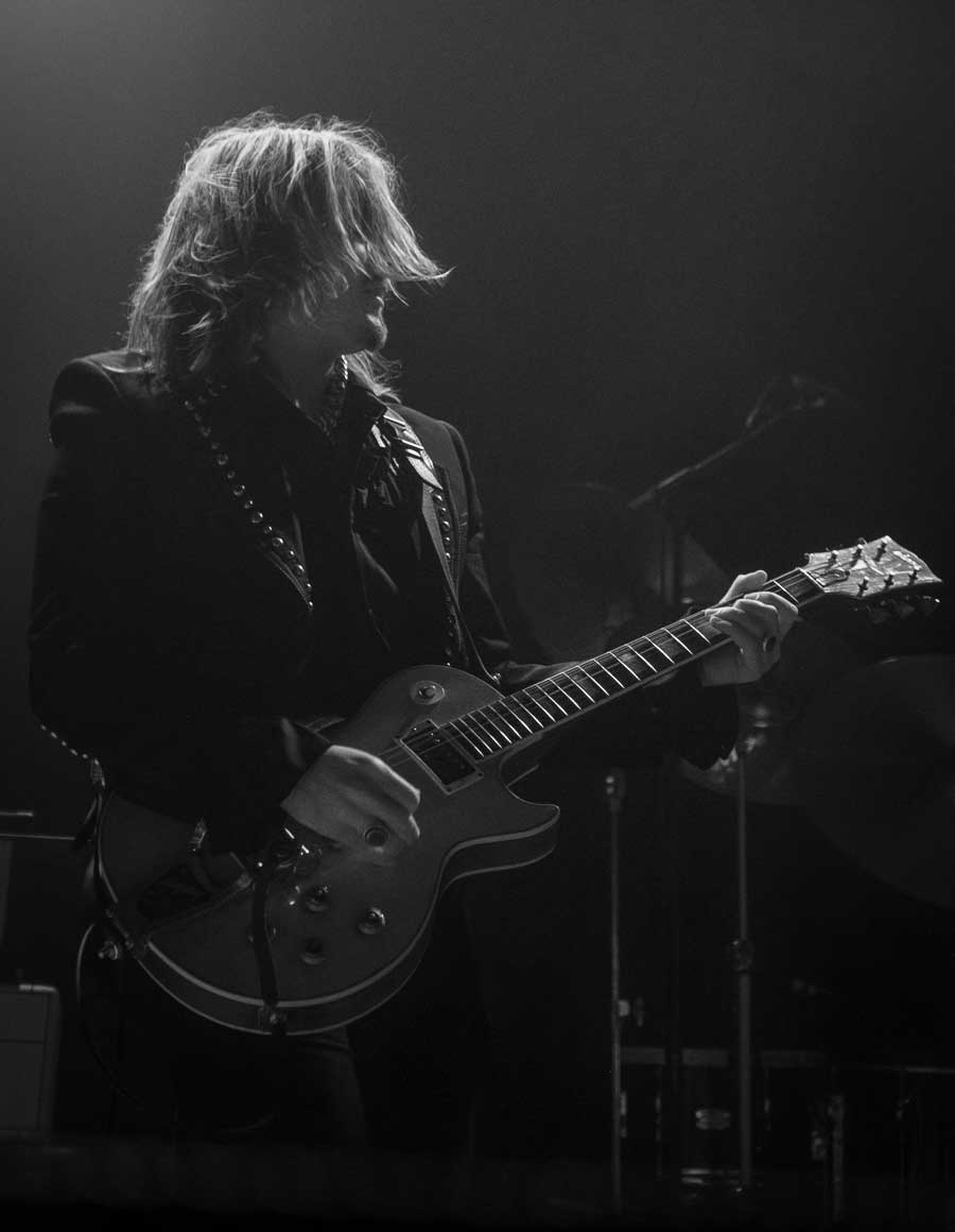 Chris Turpin onstage at Islington Assembly Hall