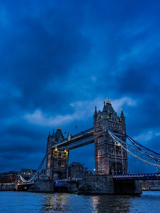 London Bridge in low light
