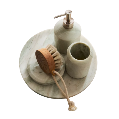 zarahome, Marble Bathroom Set