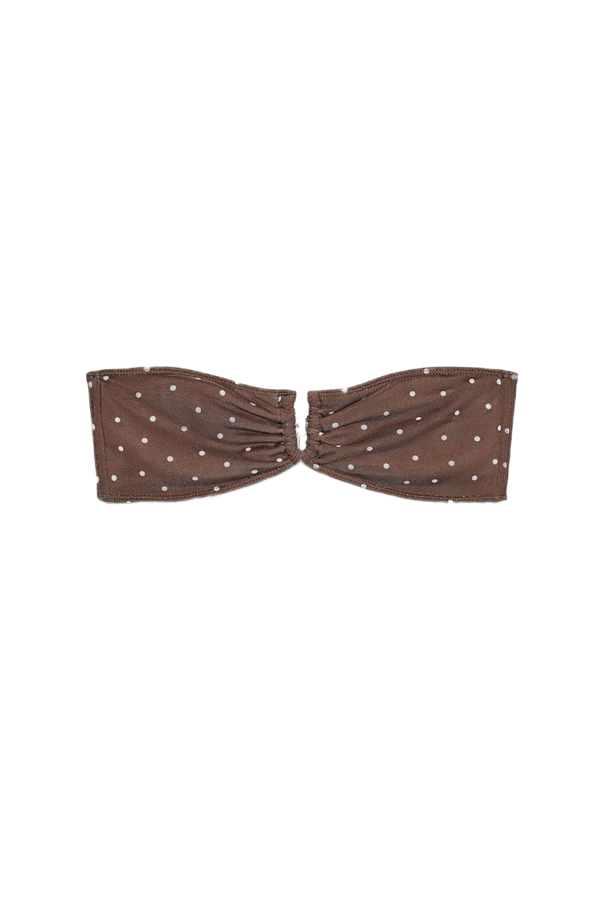 Zara Polka Dot Tulle Bikini Top