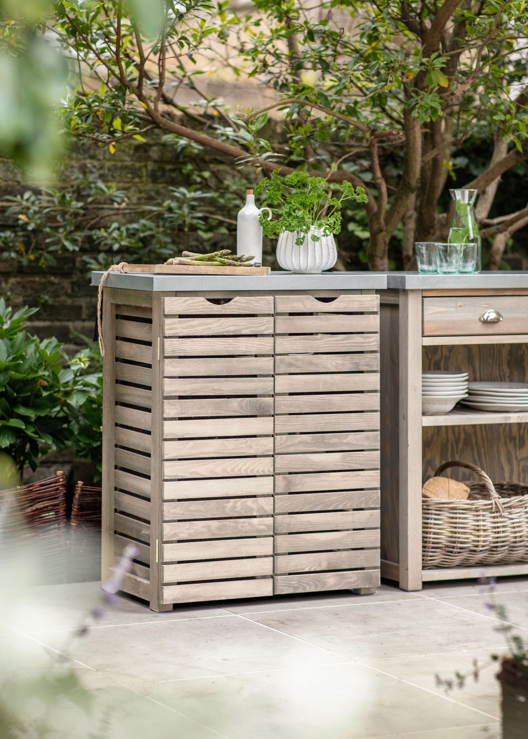 I've Just Found a Three-Piece Freestanding Outdoor Kitchen You Can Build Yourself — It's Stylish, Made of Hardy Spruce, and Currently on Sale