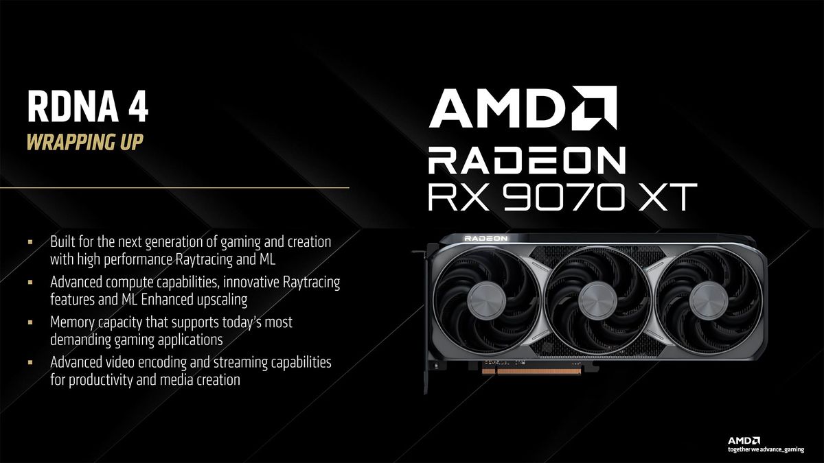 AMD RDNA 4 and Radeon RX 9000-series GPUs