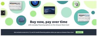Amazon financing