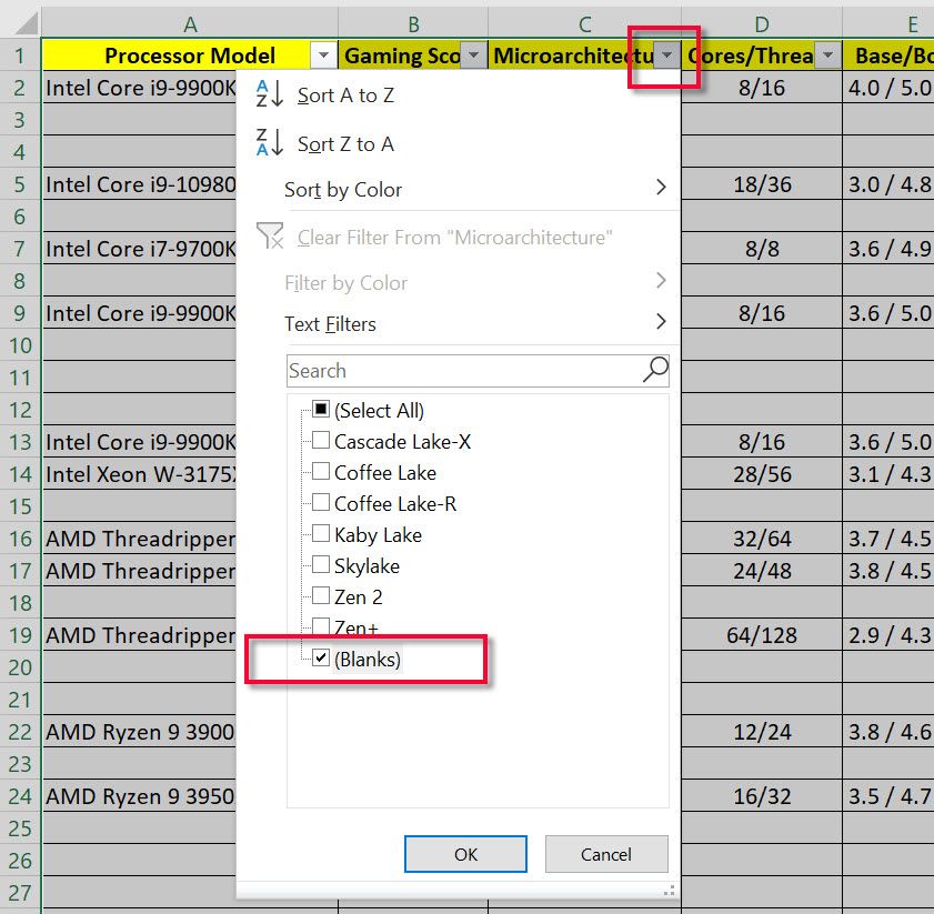 how-to-delete-blank-cells-and-regroup-not-empty-cells-on-google-sheets