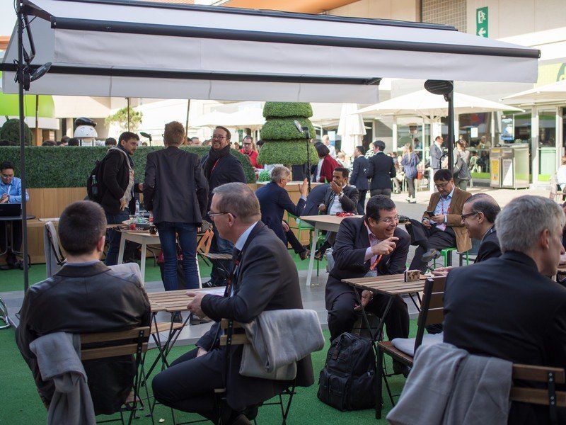 Google Android Garden at MWC