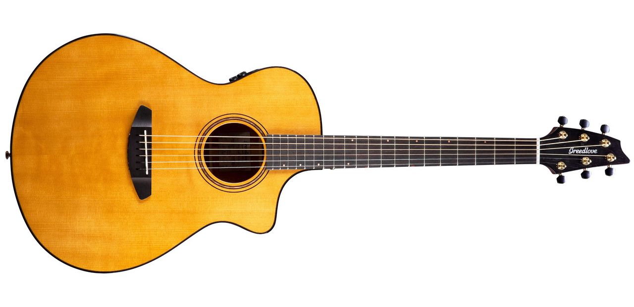 Breedlove's Performer Pro Series Concert Thinline Aged Toner CE guitar