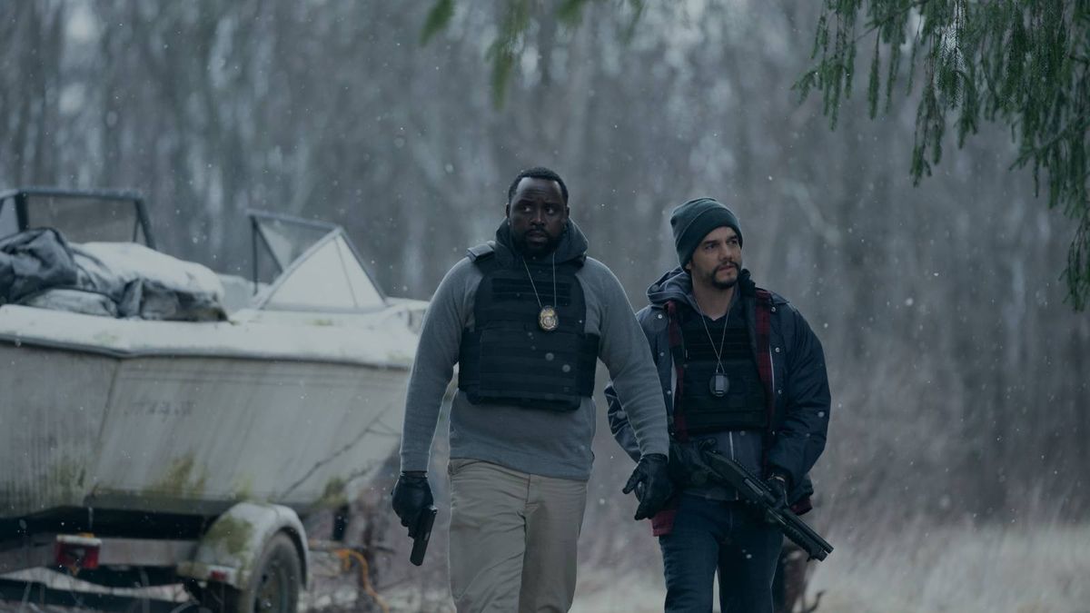 Brian Tyree Henry and Wagner Moura in the second episode of Apple TV Plus&#039; Dope Thief