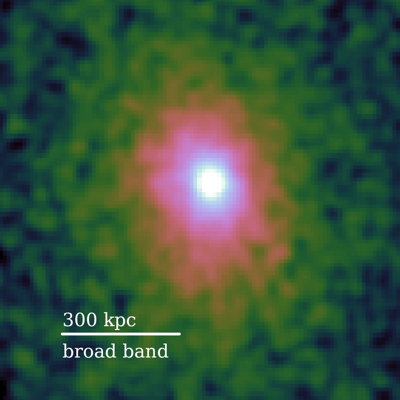 Chandra broadband image of PKS1353-341