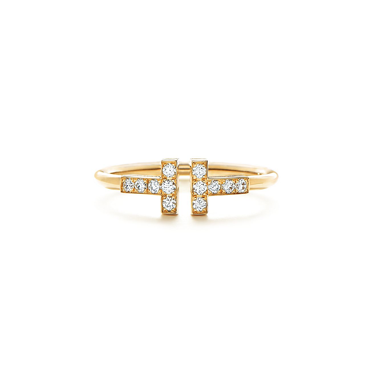 Tiffany T Diamond Wire Ring