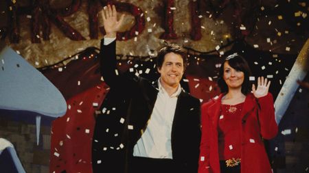 Hugh Grant and Martine McCutcheon in Love, Actually