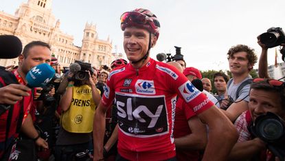 Chris Froome failed drugs test Vuelta a Espana