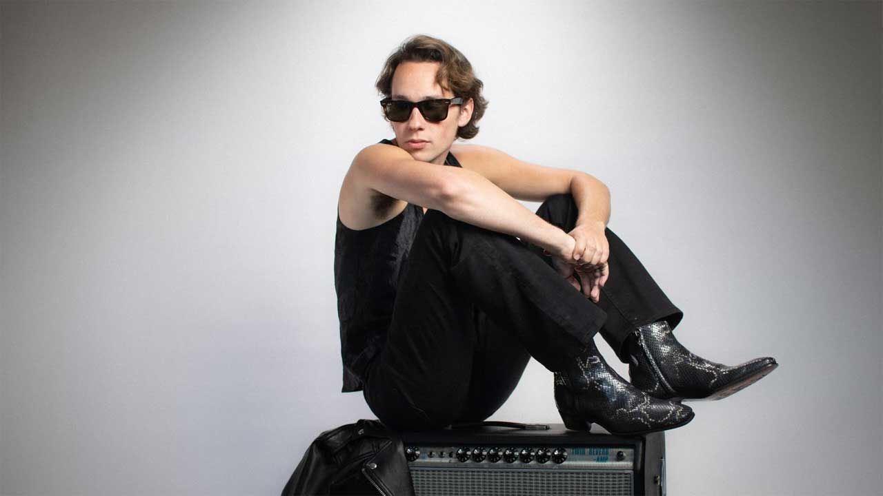 "You can hide behind it, but all my favourites play guitar and I wanna be the whole package." James Bruner was drawn...