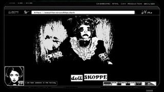 A website for a creepy doll shop