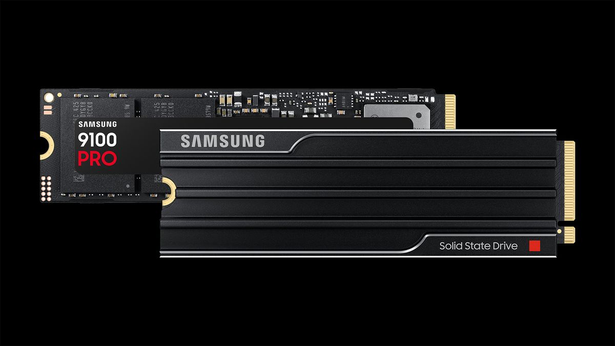 Samsung's 9100 Pro SSD boasts 14,8 GB/s read speeds, making it the world's fastest consumer drive