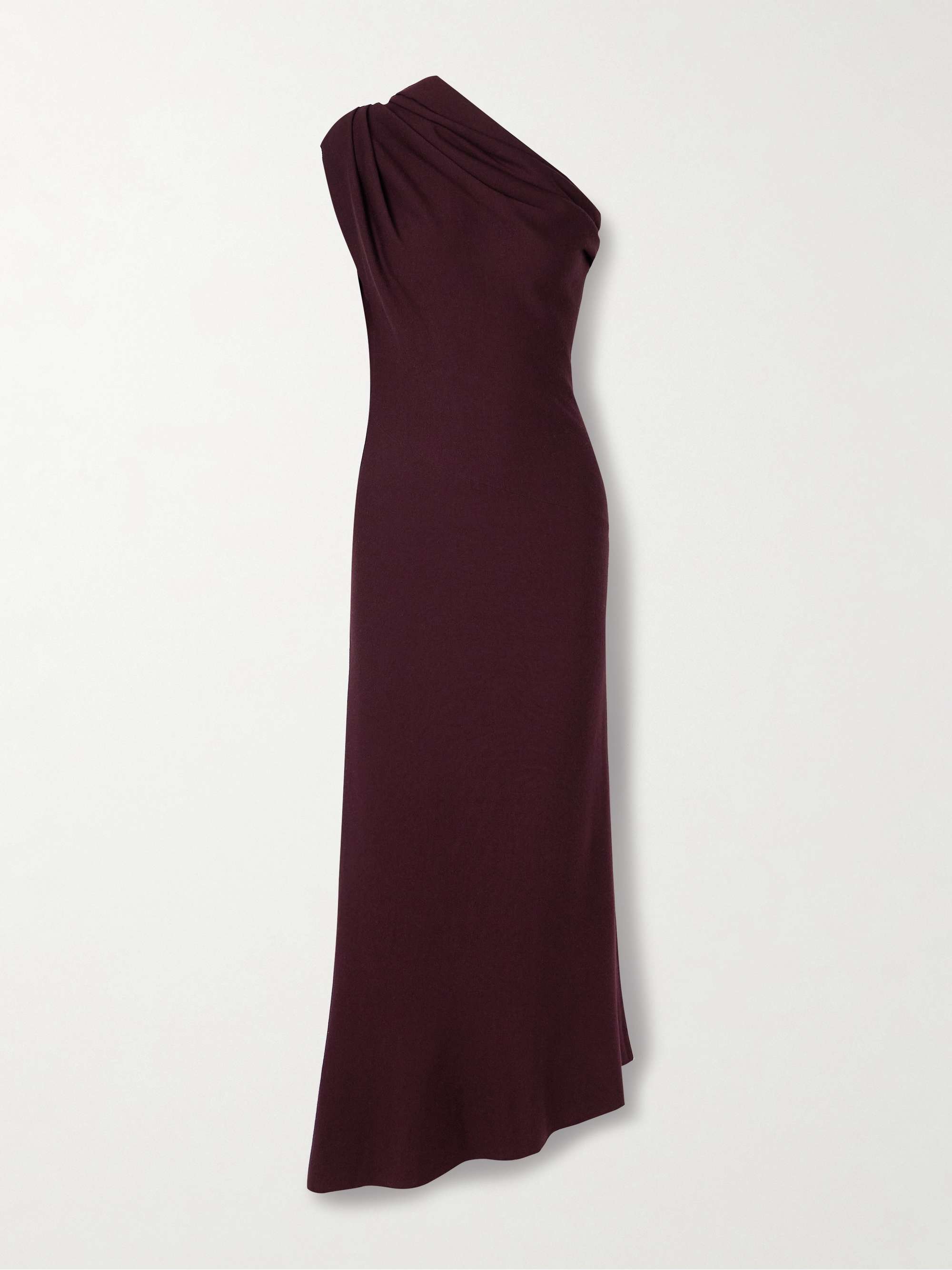 Coast One-Shoulder Wool-Blend Maxi Dress