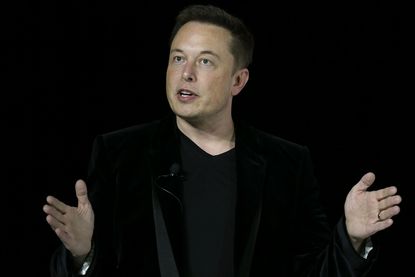 Tesla CEO Elon Musk in California