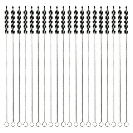 Mr.siga Straw Cleaner Brush, 10 Inch Stainless Steel Straw Brush,pipe Cleaner Brush, 20 Pack