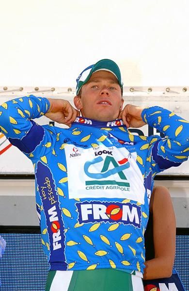 Thor Hushovd (Credit Agricole) was a comfortable winner of the points jersey
