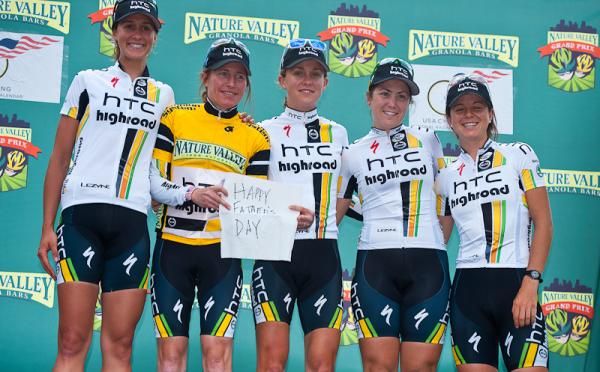 HTC Highroad were the top women's team in the 2011 edition of the Nature Valley Grand Prix.