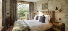 The Pig hotel, The Pig, New Forest, Brockenhurst, hotel, walled garden, Forest Hut, winter