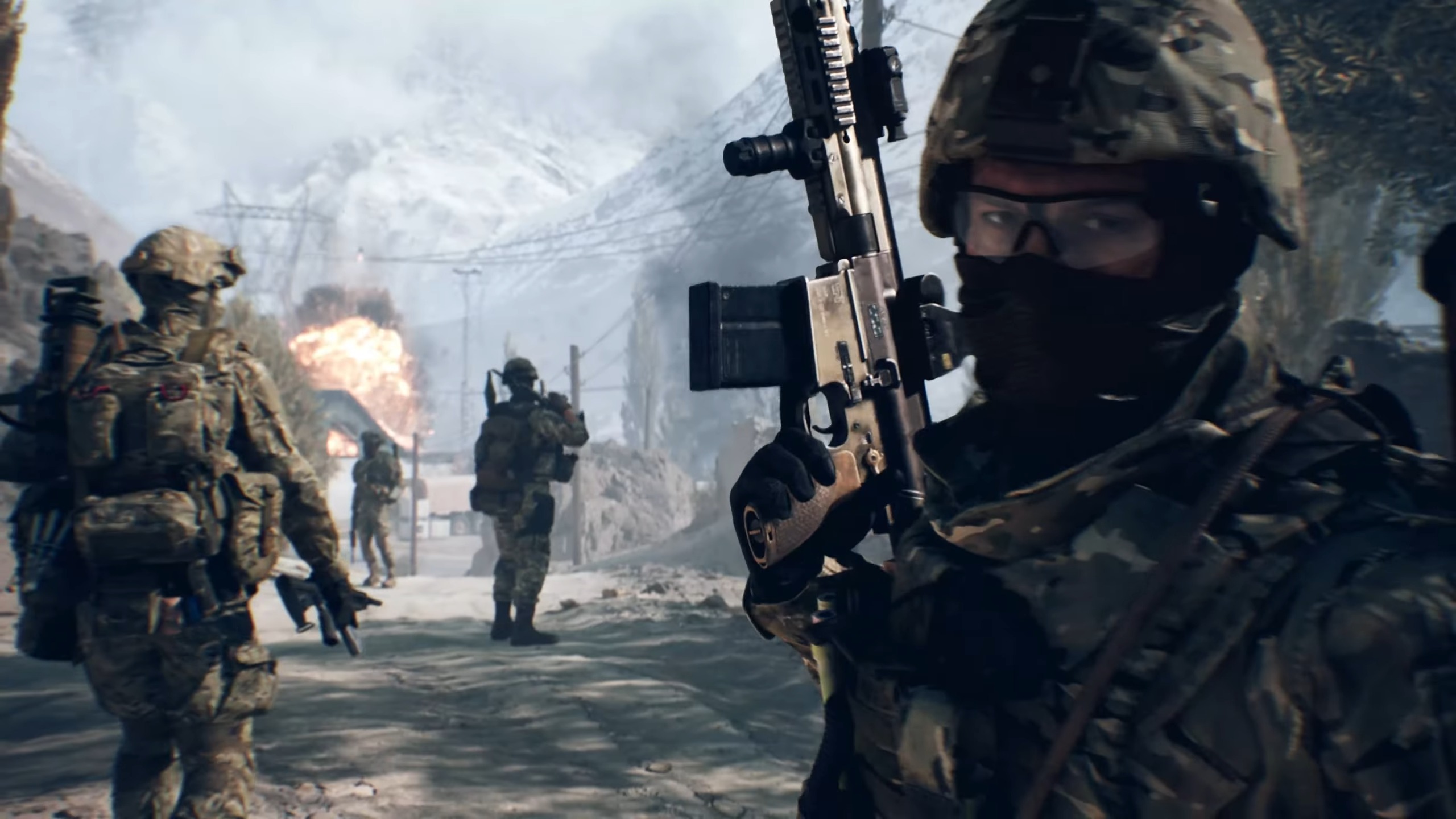 Screenshot taken from the Battlefield 6 reveal trailer.