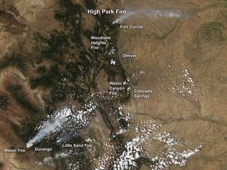 Wildfires Across Colorado