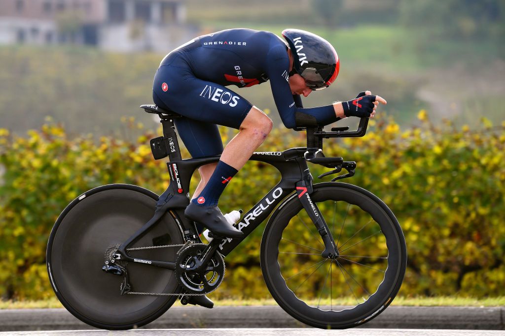 Tao Geoghegan Hart stage 14 time trial