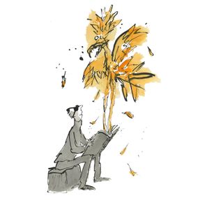 Quentin Blake's ‘Anthology of Readers’ at Shapero Rare Books, December 2019