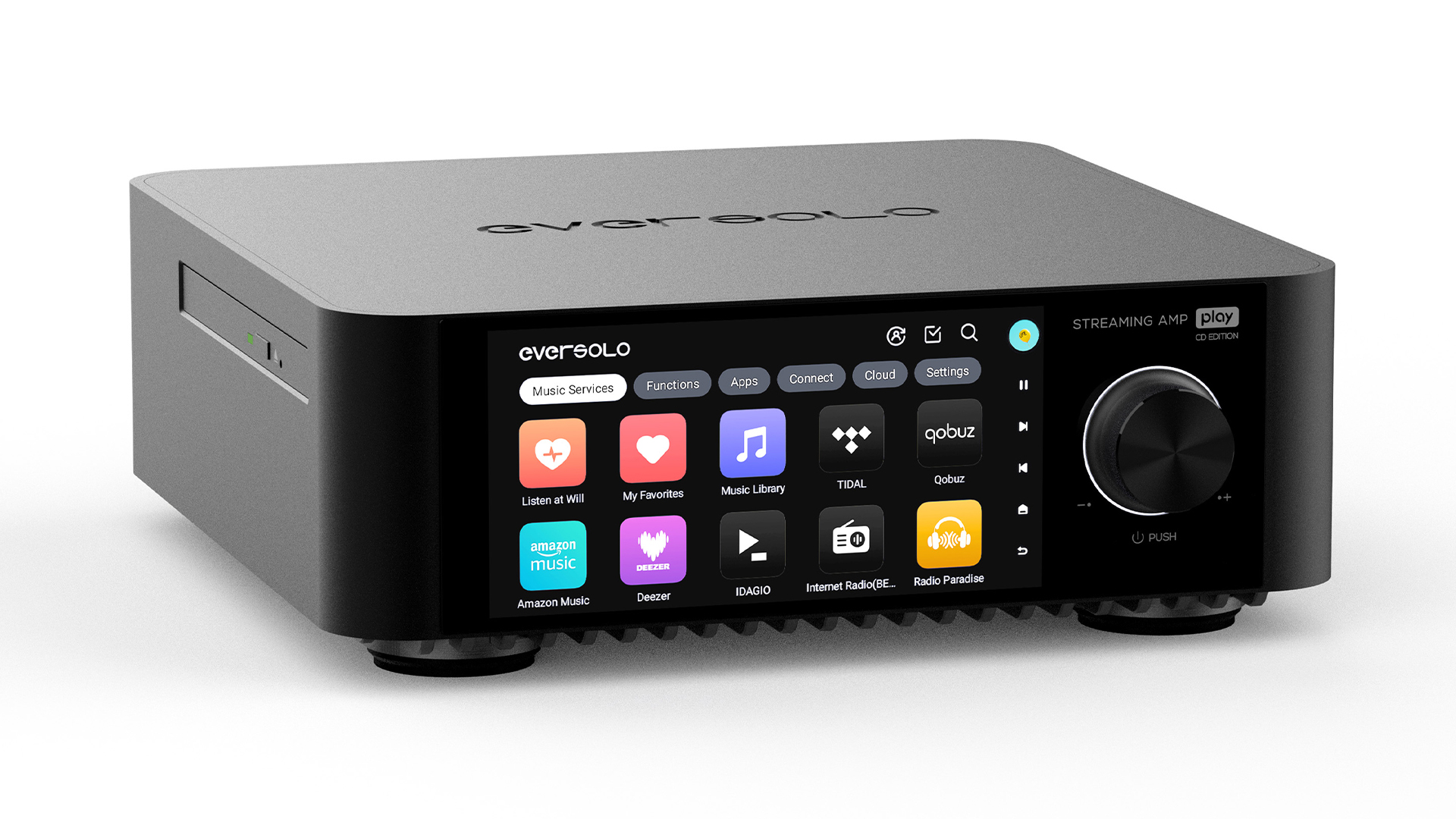 Eversolo Play CD Edition streaming amplifier/CD player