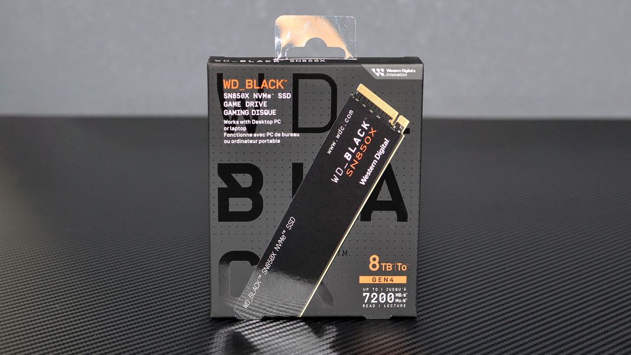 WD Black SN850X 8TB SSD
