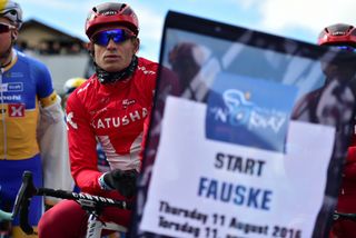 Alexander Kristoff (Katusha) on the start line