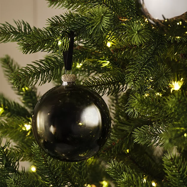 Large Smoke Bauble &amp;ndash; 12cm | Christmas Tree Decorations | the White...